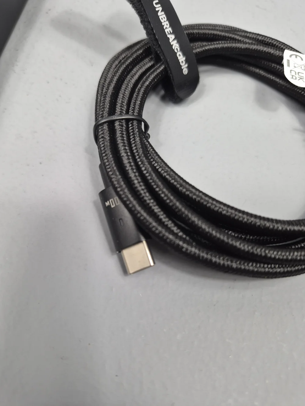 Unbreakable USB C to USB C Cable 100W Fast Charging E-Marker 2M Braided